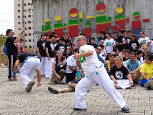 Encontro Catarinense de Capoeira Especial realizado em Brusque no ano de 2014