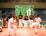 Educandos da FCEE jogam capoeira em evento sobre Abolição da Escravatura