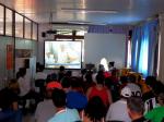 Educandos do CENET assistem vídeos sobre Trabalho e Cooperativismo