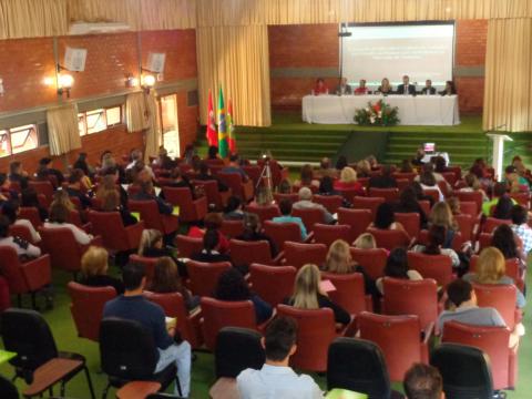 Foto auditório seminário de Empregabilidade