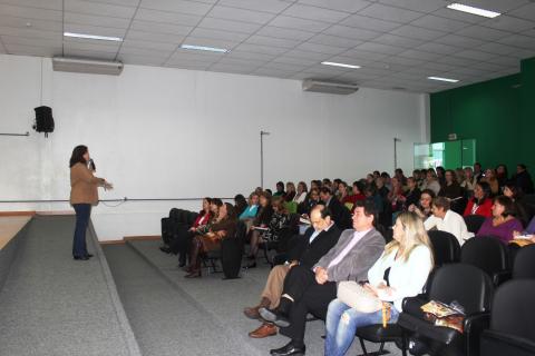 Foto palestra em Canoinhas