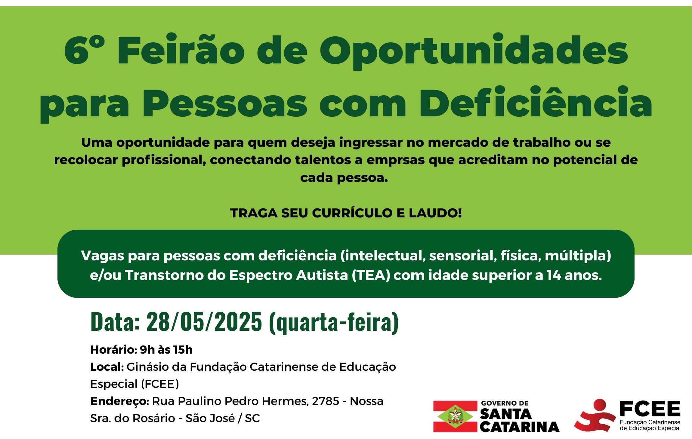 Feirão CENET