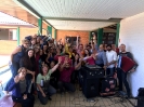 Servidores da FCEE aproveitando a festa