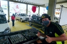 DJ Marquinhos animando os educandos